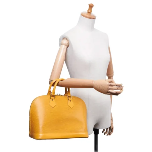 Louis Vuitton Vintage - Epi Alma PM - Yellow - Leather and Epi Leather Handbag - Luxury High Quality - Avvenice^ Vintage Bags