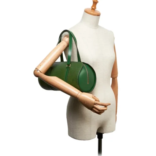 Louis Vuitton Vintage - Epi Soufflot Bag - Green - Leather and Epi Leather Handbag - Luxury High Quality - Avvenice^ Vintage Bags