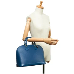 Louis Vuitton Vintage - Epi Alma PM Bag - Blue - Leather and Epi Leather Handbag - Luxury High Quality - Avvenice^ Vintage Bags