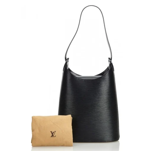 Louis Vuitton Vintage - Epi Sac Verseau Bag - Black - Leather and Epi Leather Handbag - Luxury High Quality - Avvenice^ Vintage Bags