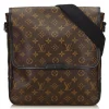 Louis Vuitton Vintage - Macassar Bass MM Bag - Brown - Monogram Canvas and Leather Shoulder Bag - Luxury High Quality - Avvenice^ Vintage Bags