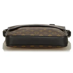 Louis Vuitton Vintage - Macassar Bass MM Bag - Brown - Monogram Canvas and Leather Shoulder Bag - Luxury High Quality - Avvenice^ Vintage Bags