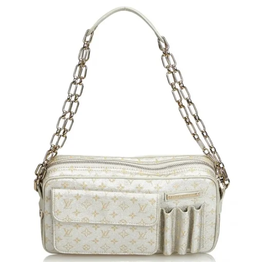Louis Vuitton Vintage - McKenna Monogram Shine Bag - Gold - Monogram Canvas and Leather Handbag - Luxury High Quality - Avvenice^ Vintage Bags