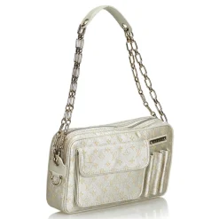 Louis Vuitton Vintage - McKenna Monogram Shine Bag - Gold - Monogram Canvas and Leather Handbag - Luxury High Quality - Avvenice^ Vintage Bags