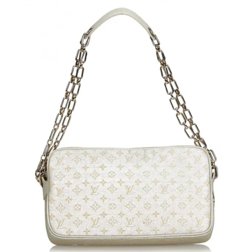 Louis Vuitton Vintage - McKenna Monogram Shine Bag - Gold - Monogram Canvas and Leather Handbag - Luxury High Quality - Avvenice^ Vintage Bags