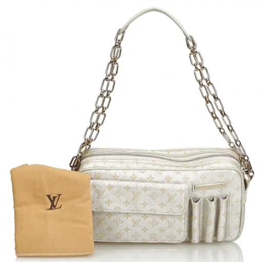 Louis Vuitton Vintage - McKenna Monogram Shine Bag - Gold - Monogram Canvas and Leather Handbag - Luxury High Quality - Avvenice^ Vintage Bags