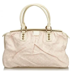 Louis Vuitton Vintage - Mini Lin Trapeze GM Bag - Pink Rose - Canvas and Leather Handbag - Luxury High Quality - Avvenice