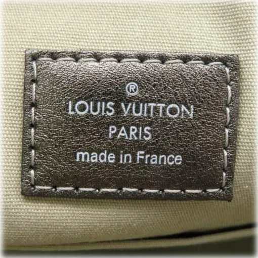 Louis Vuitton Vintage - Mini Lin Manon MM - Gray - Cotton and Calf Leather Shoulder Bag - Luxury High Quality - Avvenice