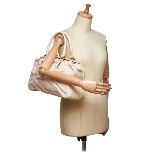 Louis Vuitton Vintage - Mini Lin Trapeze GM Bag - Pink Rose - Canvas and Leather Handbag - Luxury High Quality - Avvenice