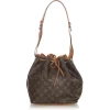 Louis Vuitton Vintage - Monogram Petit Noe - Brown - Monogram Canvas and Vanchetta Leather Bucket Bag - Luxury High Quality - Avvenice^ Vintage Bags