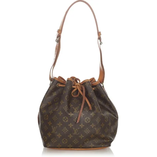 Louis Vuitton Vintage - Monogram Petit Noe - Brown - Monogram Canvas and Vanchetta Leather Bucket Bag - Luxury High Quality - Avvenice^ Vintage Bags