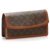 Louis Vuitton Vintage - Monogram Pochette Dame GM - Brown - Monogram Canvas and Calf Leather Clutch Bag - Luxury High Quality - Avvenice^ Vintage Bags
