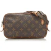 Louis Vuitton Vintage - Monogram Marly Bandouliere Brown - Canvas and Vachetta Leather Crossbody Bag - Luxury High Quality - Avvenice^ Vintage Bags