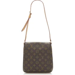 Louis Vuitton Vintage - Monogram Musette Salsa Long Strap Brown - Canvas and Vachetta Leather Shoulder Bag - Luxury High Quality - Avvenice^ Vintage Bags