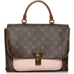 Louis Vuitton Vintage - Monogram Marignan - Brown Pink - Leather Handbag - Luxury High Quality - Avvenice^ Vintage Bags
