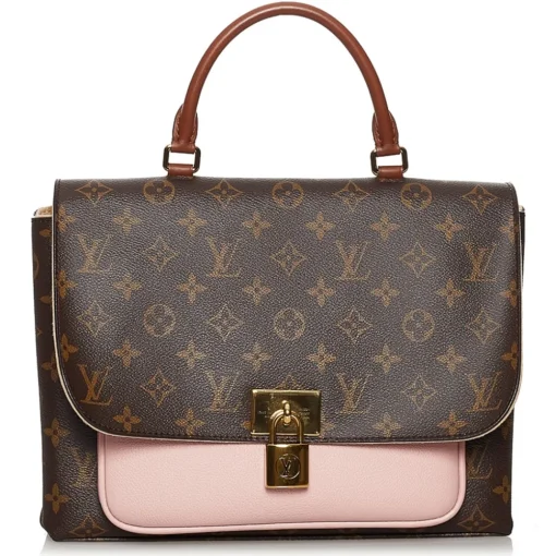 Louis Vuitton Vintage - Monogram Marignan - Brown Pink - Leather Handbag - Luxury High Quality - Avvenice^ Vintage Bags