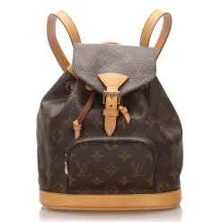 Louis Vuitton Vintage - Monogram Mini Montsouris Backpack - Brown - Canvas and Leather Backpack - Luxury High Quality - Avvenice^ Vintage Backpacks | Vintage Bags