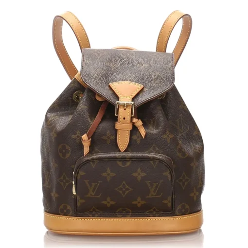 Louis Vuitton Vintage - Monogram Mini Montsouris Backpack - Brown - Canvas and Leather Backpack - Luxury High Quality - Avvenice^ Vintage Backpacks | Vintage Bags
