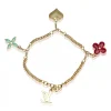 Louis Vuitton Vintage - Monogram Charm Bracelet - Gold Multi - LV Bracelet - Luxury High Quality - Avvenice^ Vintage Jewelry