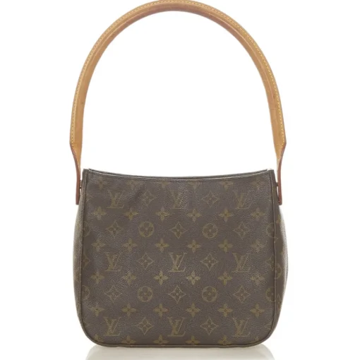 Louis Vuitton Vintage - Monogram Looping MM - Brown - Monogram Canvas and Vachetta Leather Shoulder Bag - Luxury High Quality - Avvenice