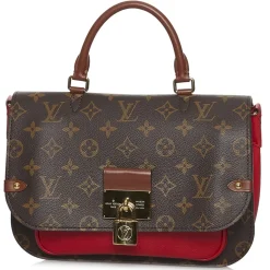 Louis Vuitton Vintage - Monogram Vaugirard - Brown Red - Leather Handbag - Luxury High Quality - Avvenice^ Vintage Bags