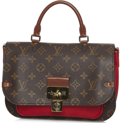 Louis Vuitton Vintage - Monogram Vaugirard - Brown Red - Leather Handbag - Luxury High Quality - Avvenice^ Vintage Bags