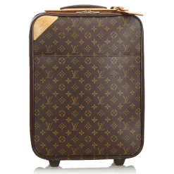 Louis Vuitton Vintage - Monogram Pegase 45 Trolley - Brown - Leather Trolley - Luxury High Quality - Avvenice^ Vintage Luggage
