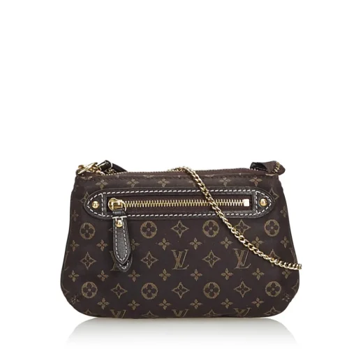 Louis Vuitton Vintage - Monogram Mini Lin Pochette Bag - Black - Monogram Leather Handbag - Luxury High Quality - Avvenice^ Vintage Bags