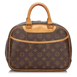 Louis Vuitton Vintage - Monogram Trouville Bag - Brown - Monogram Canvas and Leather Handbag - Luxury High Quality - Avvenice^ Vintage Bags