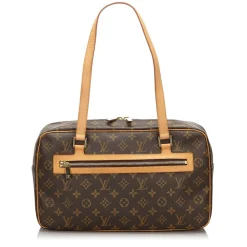 Louis Vuitton Vintage - Monogram Cite GM Bag - Brown - Monogram Canvas and Vachetta Leather Handbag - Luxury High Quality - Avvenice^ Vintage Bags