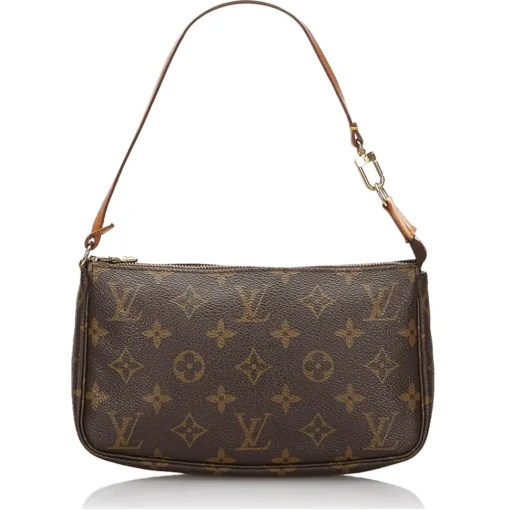 Louis Vuitton Vintage - Monogram Pochette Accessoires Bag - Brown - Leather Handbag - Luxury High Quality - Avvenice^ Vintage Bags