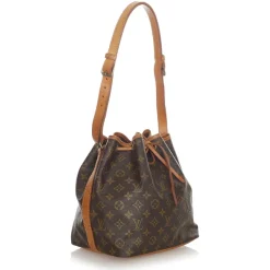 Louis Vuitton Vintage - Monogram Petit Noe - Brown - Monogram Canvas and Vanchetta Leather Bucket Bag - Luxury High Quality - Avvenice^ Vintage Bags