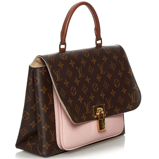Louis Vuitton Vintage - Monogram Marignan - Brown Pink - Leather Handbag - Luxury High Quality - Avvenice^ Vintage Bags