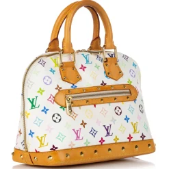 Louis Vuitton Vintage - Monogram Multicolore Alma PM - White Multicolor - Leather Handbag - Luxury High Quality - Avvenice^ Vintage Bags