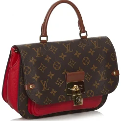 Louis Vuitton Vintage - Monogram Vaugirard - Brown Red - Leather Handbag - Luxury High Quality - Avvenice^ Vintage Bags