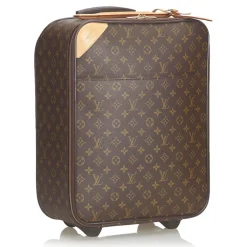 Louis Vuitton Vintage - Monogram Pegase 45 Trolley - Brown - Leather Trolley - Luxury High Quality - Avvenice^ Vintage Luggage