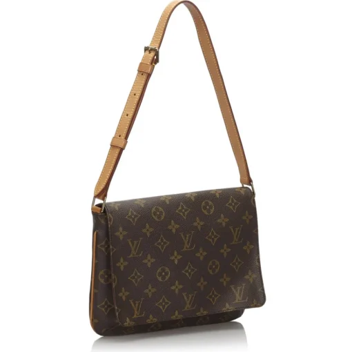 Louis Vuitton Vintage - Monogram Musette Tango Short Strap Bag - Brown - Leather Handbag - Luxury High Quality - Avvenice^ Vintage Bags