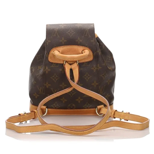 Louis Vuitton Vintage - Monogram Mini Montsouris Backpack - Brown - Canvas and Leather Backpack - Luxury High Quality - Avvenice^ Vintage Backpacks | Vintage Bags