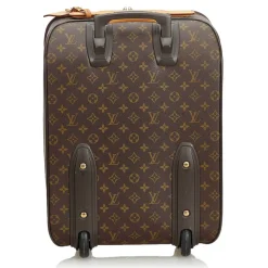 Louis Vuitton Vintage - Monogram Pegase 45 Trolley - Brown - Leather Trolley - Luxury High Quality - Avvenice^ Vintage Luggage