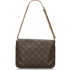 Louis Vuitton Vintage - Monogram Musette Tango Short Strap Bag - Brown - Leather Handbag - Luxury High Quality - Avvenice^ Vintage Bags