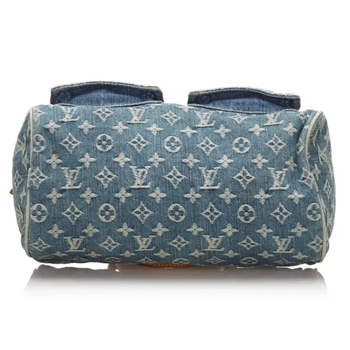 Louis Vuitton Vintage - Monogram Denim Neo Speedy Bag - Denim - Leather Handbag - Luxury High Quality - Avvenice^ Vintage Bags
