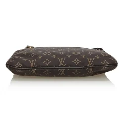 Louis Vuitton Vintage - Monogram Mini Lin Pochette Bag - Black - Monogram Leather Handbag - Luxury High Quality - Avvenice^ Vintage Bags