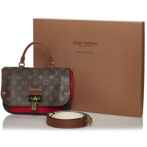 Louis Vuitton Vintage - Monogram Vaugirard - Brown Red - Leather Handbag - Luxury High Quality - Avvenice^ Vintage Bags