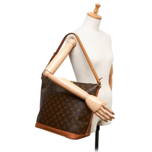 Louis Vuitton Vintage - Monogram Amfar 3 Bag - Brown - Monogram Canvas and Vachetta Leather Handbag - Luxury High Quality - Avvenice^ Vintage Bags