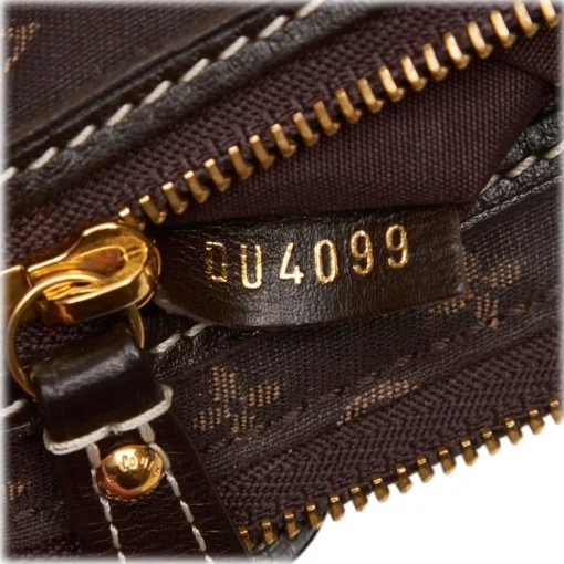 Louis Vuitton Vintage - Monogram Mini Lin Pochette Bag - Black - Monogram Leather Handbag - Luxury High Quality - Avvenice^ Vintage Bags