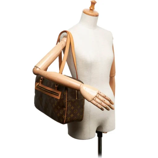 Louis Vuitton Vintage - Monogram Cite GM Bag - Brown - Monogram Canvas and Vachetta Leather Handbag - Luxury High Quality - Avvenice^ Vintage Bags