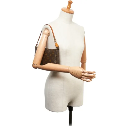 Louis Vuitton Vintage - Monogram Pochette Accessoires Bag - Brown - Leather Handbag - Luxury High Quality - Avvenice^ Vintage Bags