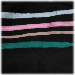 Louis Vuitton Vintage - Splash Scarf - Black - Silk and Wool Scarf - Luxury High Quality - Avvenice^ Vintage Scarves