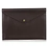 Louis Vuitton Vintage - Taiga Document Case Clutch Bag - Red Burgundy - Taiga Leather Pochette - Luxury High Quality - Avvenice^ Vintage Bags