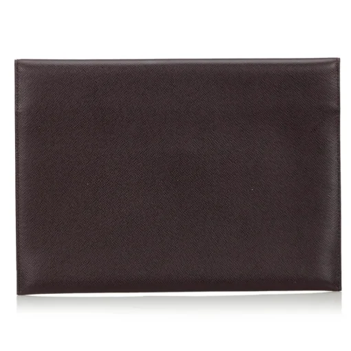 Louis Vuitton Vintage - Taiga Document Case Clutch Bag - Red Burgundy - Taiga Leather Pochette - Luxury High Quality - Avvenice^ Vintage Bags